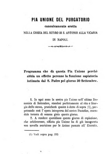 L'eco del Purgatorio pubblicazione mensuale indirizzata al suffragio de' fedeli defunti