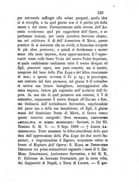 L'eco del Purgatorio pubblicazione mensuale indirizzata al suffragio de' fedeli defunti