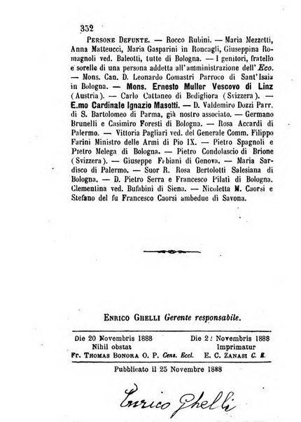 L'eco del Purgatorio pubblicazione mensuale indirizzata al suffragio de' fedeli defunti