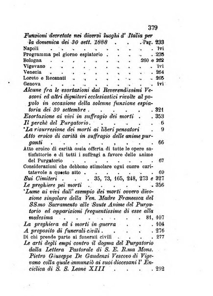 L'eco del Purgatorio pubblicazione mensuale indirizzata al suffragio de' fedeli defunti