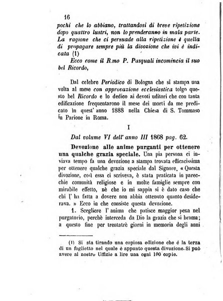 L'eco del Purgatorio pubblicazione mensuale indirizzata al suffragio de' fedeli defunti