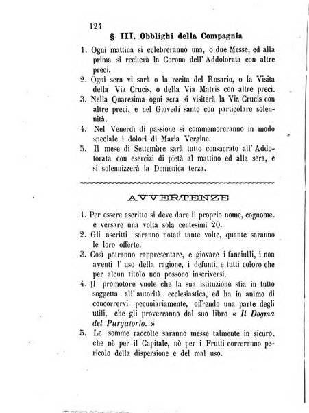 L'eco del Purgatorio pubblicazione mensuale indirizzata al suffragio de' fedeli defunti