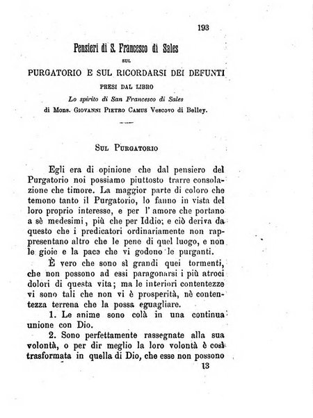 L'eco del Purgatorio pubblicazione mensuale indirizzata al suffragio de' fedeli defunti