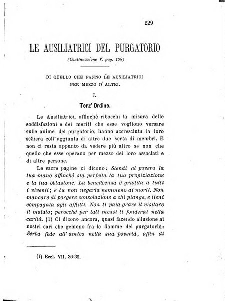 L'eco del Purgatorio pubblicazione mensuale indirizzata al suffragio de' fedeli defunti