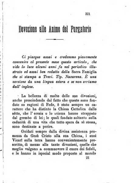 L'eco del Purgatorio pubblicazione mensuale indirizzata al suffragio de' fedeli defunti