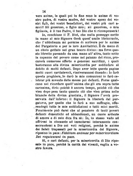 L'eco del Purgatorio pubblicazione mensuale indirizzata al suffragio de' fedeli defunti