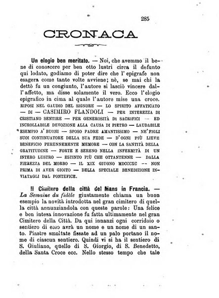 L'eco del Purgatorio pubblicazione mensuale indirizzata al suffragio de' fedeli defunti