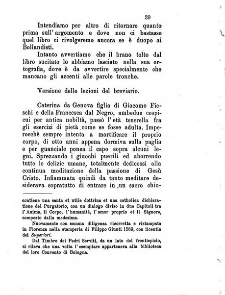 L'eco del Purgatorio pubblicazione mensuale indirizzata al suffragio de' fedeli defunti