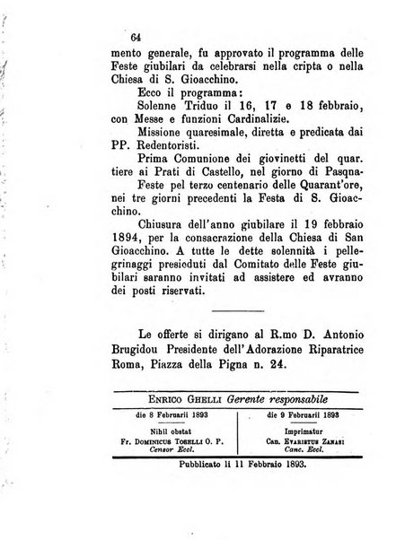 L'eco del Purgatorio pubblicazione mensuale indirizzata al suffragio de' fedeli defunti