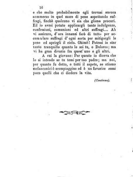 L'eco del Purgatorio pubblicazione mensuale indirizzata al suffragio de' fedeli defunti