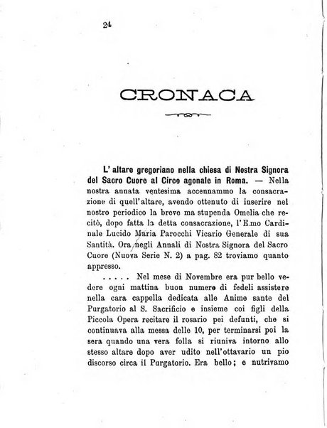 L'eco del Purgatorio pubblicazione mensuale indirizzata al suffragio de' fedeli defunti