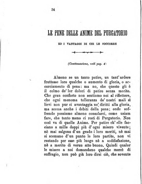 L'eco del Purgatorio pubblicazione mensuale indirizzata al suffragio de' fedeli defunti