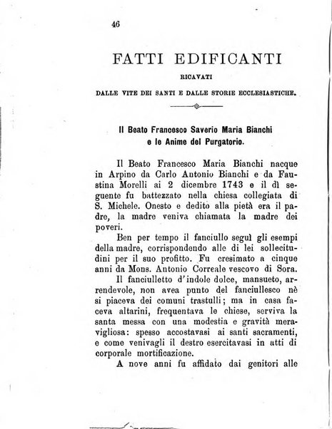 L'eco del Purgatorio pubblicazione mensuale indirizzata al suffragio de' fedeli defunti