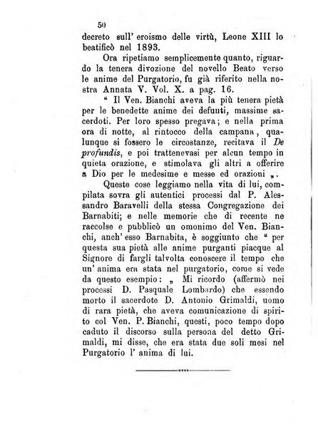 L'eco del Purgatorio pubblicazione mensuale indirizzata al suffragio de' fedeli defunti