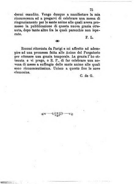 L'eco del Purgatorio pubblicazione mensuale indirizzata al suffragio de' fedeli defunti