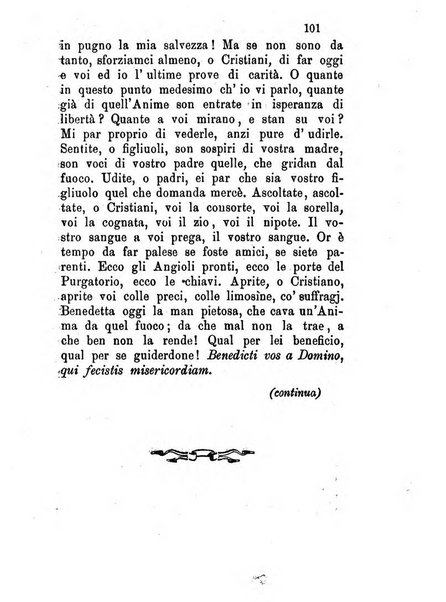 L'eco del Purgatorio pubblicazione mensuale indirizzata al suffragio de' fedeli defunti