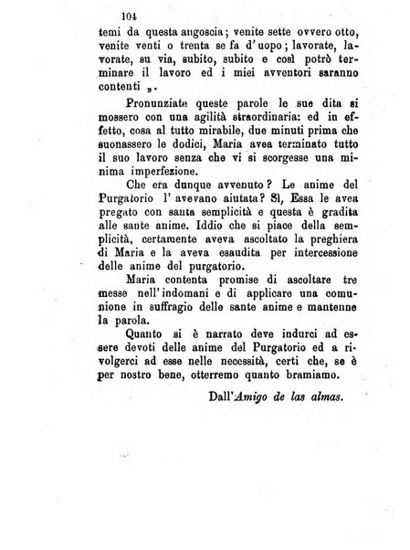 L'eco del Purgatorio pubblicazione mensuale indirizzata al suffragio de' fedeli defunti