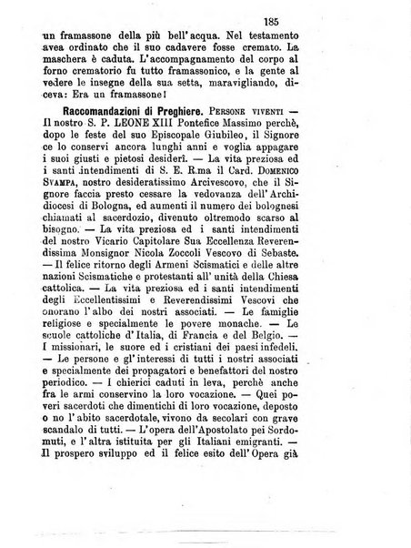 L'eco del Purgatorio pubblicazione mensuale indirizzata al suffragio de' fedeli defunti