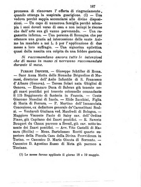 L'eco del Purgatorio pubblicazione mensuale indirizzata al suffragio de' fedeli defunti