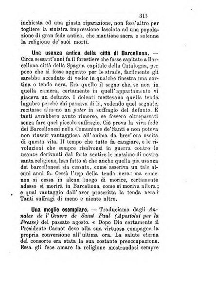 L'eco del Purgatorio pubblicazione mensuale indirizzata al suffragio de' fedeli defunti