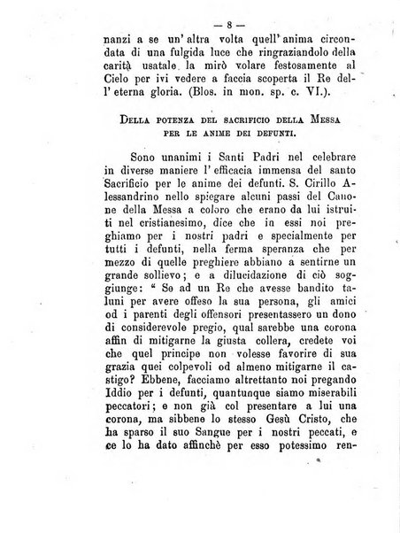 L'eco del Purgatorio pubblicazione mensuale indirizzata al suffragio de' fedeli defunti