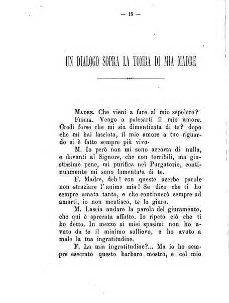 L'eco del Purgatorio pubblicazione mensuale indirizzata al suffragio de' fedeli defunti