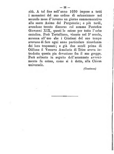 L'eco del Purgatorio pubblicazione mensuale indirizzata al suffragio de' fedeli defunti