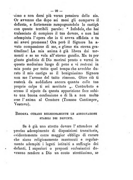 L'eco del Purgatorio pubblicazione mensuale indirizzata al suffragio de' fedeli defunti