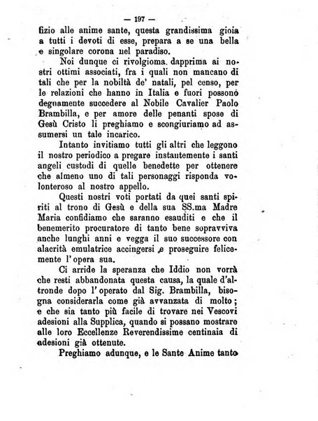 L'eco del Purgatorio pubblicazione mensuale indirizzata al suffragio de' fedeli defunti