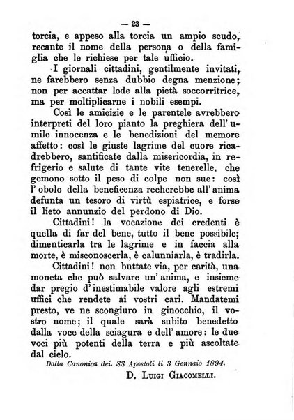 L'eco del Purgatorio pubblicazione mensuale indirizzata al suffragio de' fedeli defunti