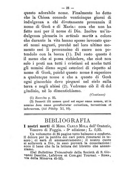 L'eco del Purgatorio pubblicazione mensuale indirizzata al suffragio de' fedeli defunti