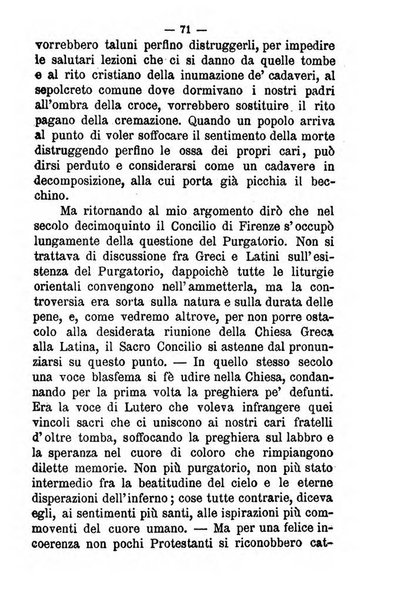 L'eco del Purgatorio pubblicazione mensuale indirizzata al suffragio de' fedeli defunti