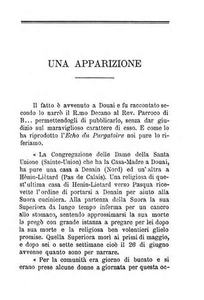 L'eco del Purgatorio pubblicazione mensuale indirizzata al suffragio de' fedeli defunti