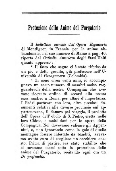 L'eco del Purgatorio pubblicazione mensuale indirizzata al suffragio de' fedeli defunti