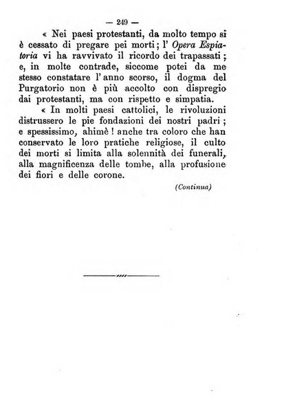 L'eco del Purgatorio pubblicazione mensuale indirizzata al suffragio de' fedeli defunti