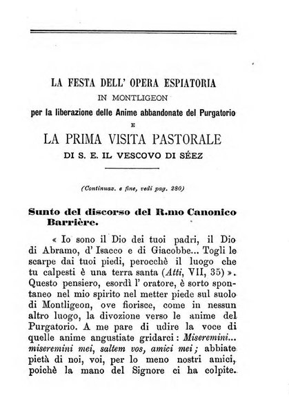 L'eco del Purgatorio pubblicazione mensuale indirizzata al suffragio de' fedeli defunti