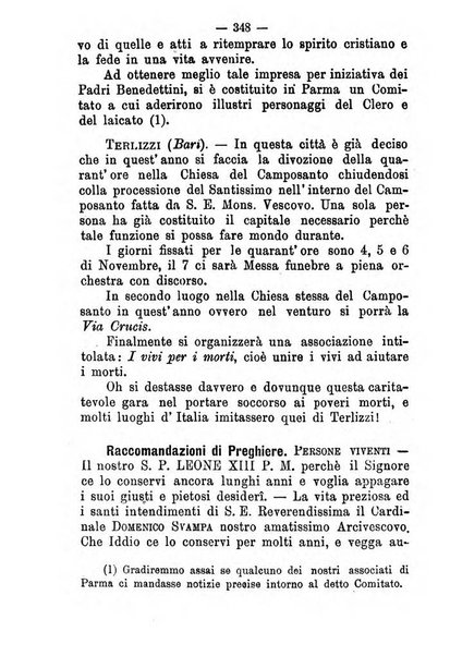 L'eco del Purgatorio pubblicazione mensuale indirizzata al suffragio de' fedeli defunti