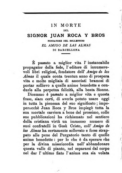 L'eco del Purgatorio pubblicazione mensuale indirizzata al suffragio de' fedeli defunti