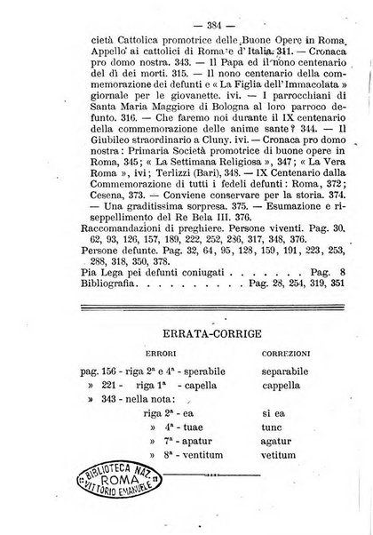 L'eco del Purgatorio pubblicazione mensuale indirizzata al suffragio de' fedeli defunti