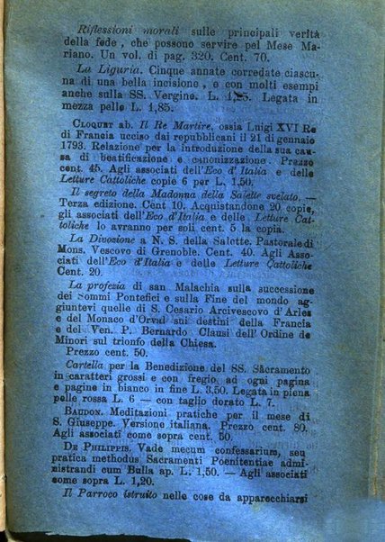 Letture cattoliche di Genova