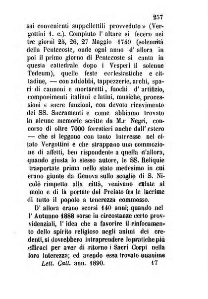 Letture cattoliche di Genova