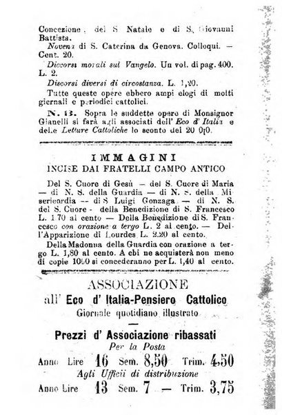 Letture cattoliche di Genova