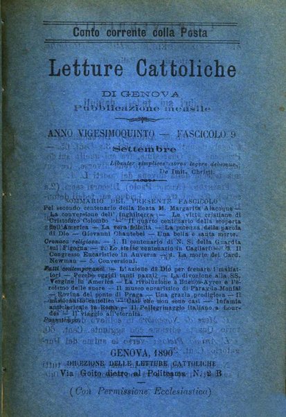 Letture cattoliche di Genova