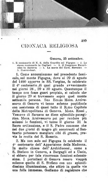 Letture cattoliche di Genova