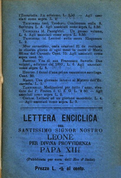 Letture cattoliche di Genova