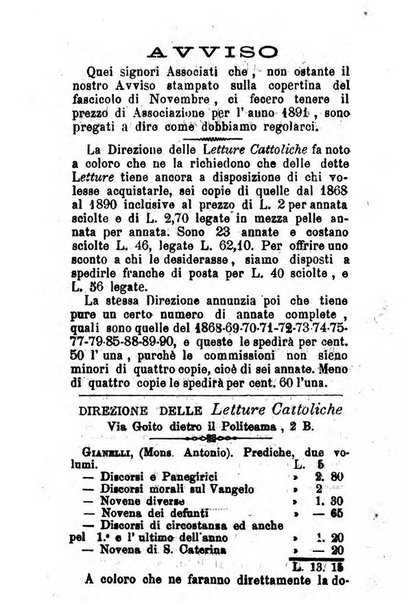 Letture cattoliche di Genova