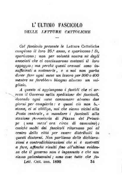 Letture cattoliche di Genova