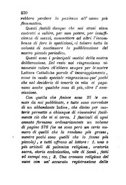 Letture cattoliche di Genova