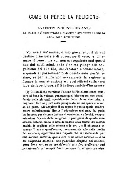 L'orfanello consacrato al S. Cuore di Gesù