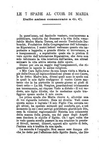 L'orfanello consacrato al S. Cuore di Gesù